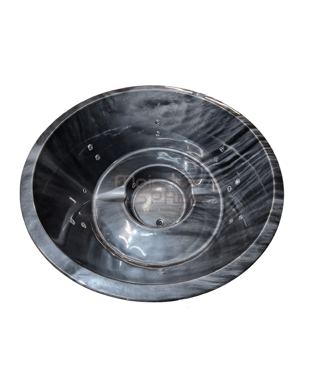 Round Hor Black-vidus